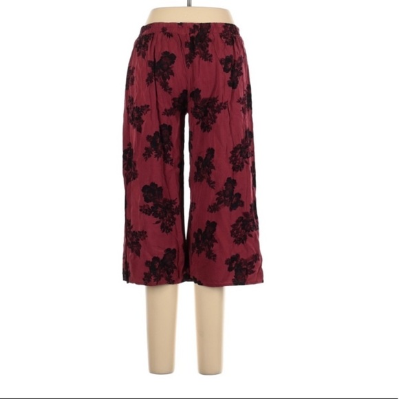 Harmony + Havoc Gypsy Wrap Style cropped pants large - Picture 2 of 5